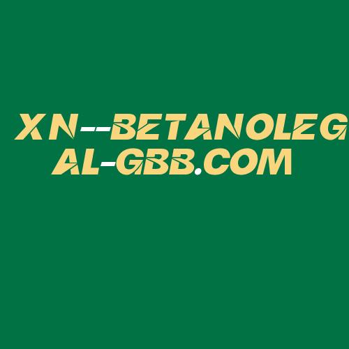 Logo da XN--BETANOLEGAL-GBB